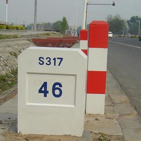 Fiberglass Reinforced Utility Signpost