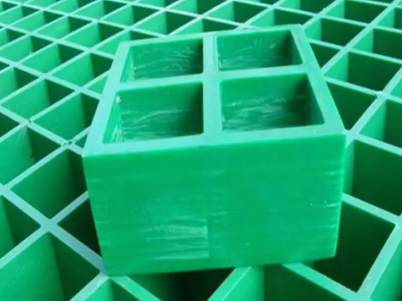 Grelha de plástico reforçado com fibra de vidro para trabalhos pesados