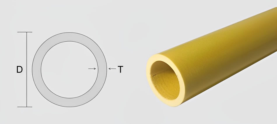 Specification of FRP round tube